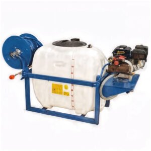 Groupe de pulvérisation sur cadre mobile avec cuve 200 L pour brouette motorisée