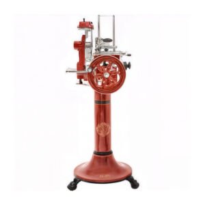 Berkel B2 Rouge -Trancheuse à volant avec piédestal - Lame en acier chromé de 265 mm