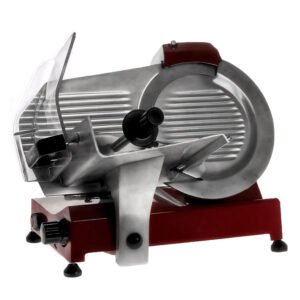 Trancheuse à gravité FAC F 275 E ROSSA - Lame de 275 mm - Corps en Alliage d'aluminium vernis - Affûteur fixe