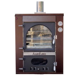 Magnus-100-deluxe-INC - Four à bois-en-acier-encastrable-cuivre-émaillé-Inox