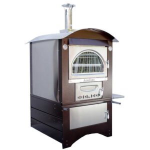 Maximus-100-deluxe-ext-Inox-four-bois-en-acier-d'exterieur-cuivre-émaillé