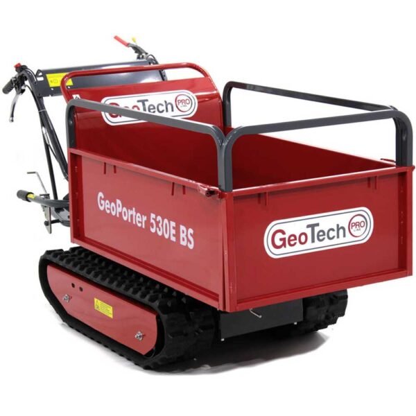 Brouette à moteur-GeoTech-GeoPorter-530E-benne-extensible-charge-500-kg