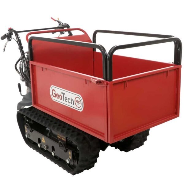 Brouette à chenilles GeoTechPro GeoPorter-H-540E-hydro-caisson-extensible-hydraulique-500kg