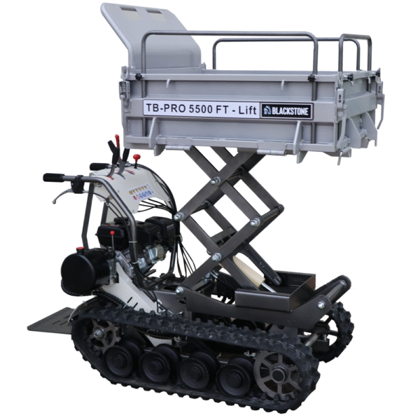 Brouette à moteur-blackstone-TB-Pro-5500 FT - Lift-benne-relevable-pantographe