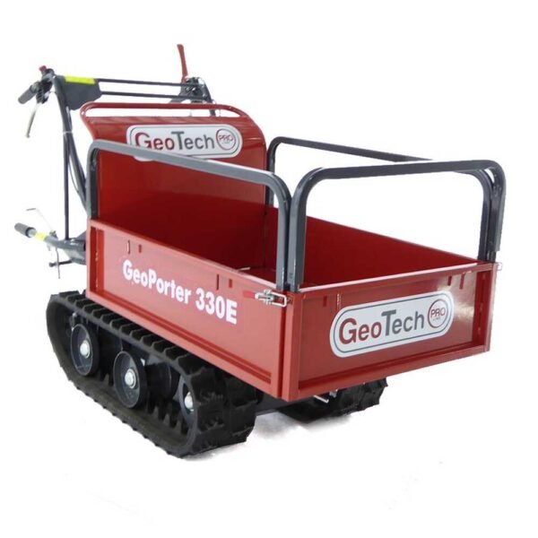 Brouette à moteur-GeoTech-GeoPorter-330E-benne-extensible-charge-300-kg