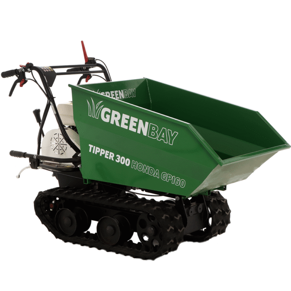 Brouette-motorisée à chenilles-dumper-Greenbay-tipper-300-moteur-honda-GP160