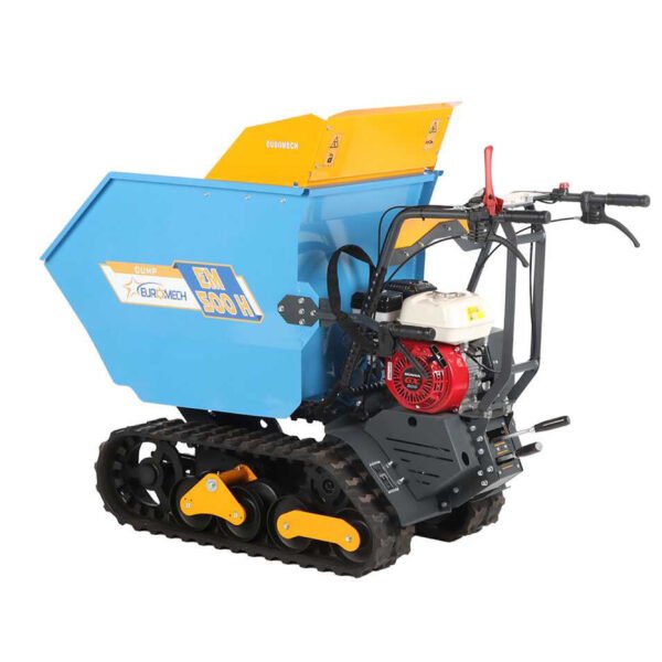 EuroMech-EM500H-dumper-brouette à chenilles-benne-dumper-charge-500-kg