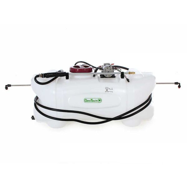 Geotech CZ100C - Cuve de pulvérisation pour tracteur tondeuse - Pompe 12v-100l