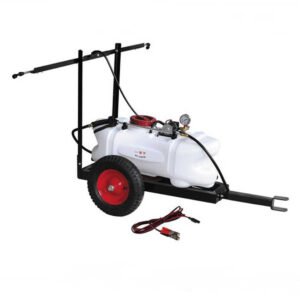 GeoTech CZ60D cuve de pulvérisation pour tracteur tondeuse - Pompe 12v-60l