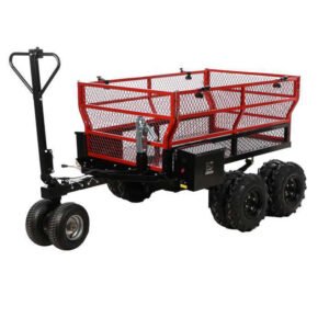 GeoTech-Pro-E-truck-600-chariot-remorque-électrique à batterie-48v-15Ah