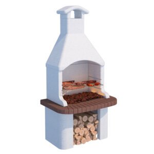 Linea-vz-tremiti-barbecue-a-bois-et-charbon-en-maçonnerie