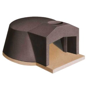 Linea-VZ-napoli - Four à bois-encastrable-avec-chambre-de-85-cm-capacite-de-cuisson-3-pizzas